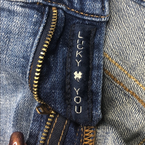 Lucky Brand Sweet Crop Embroided Stitching - Picture 7 of 7